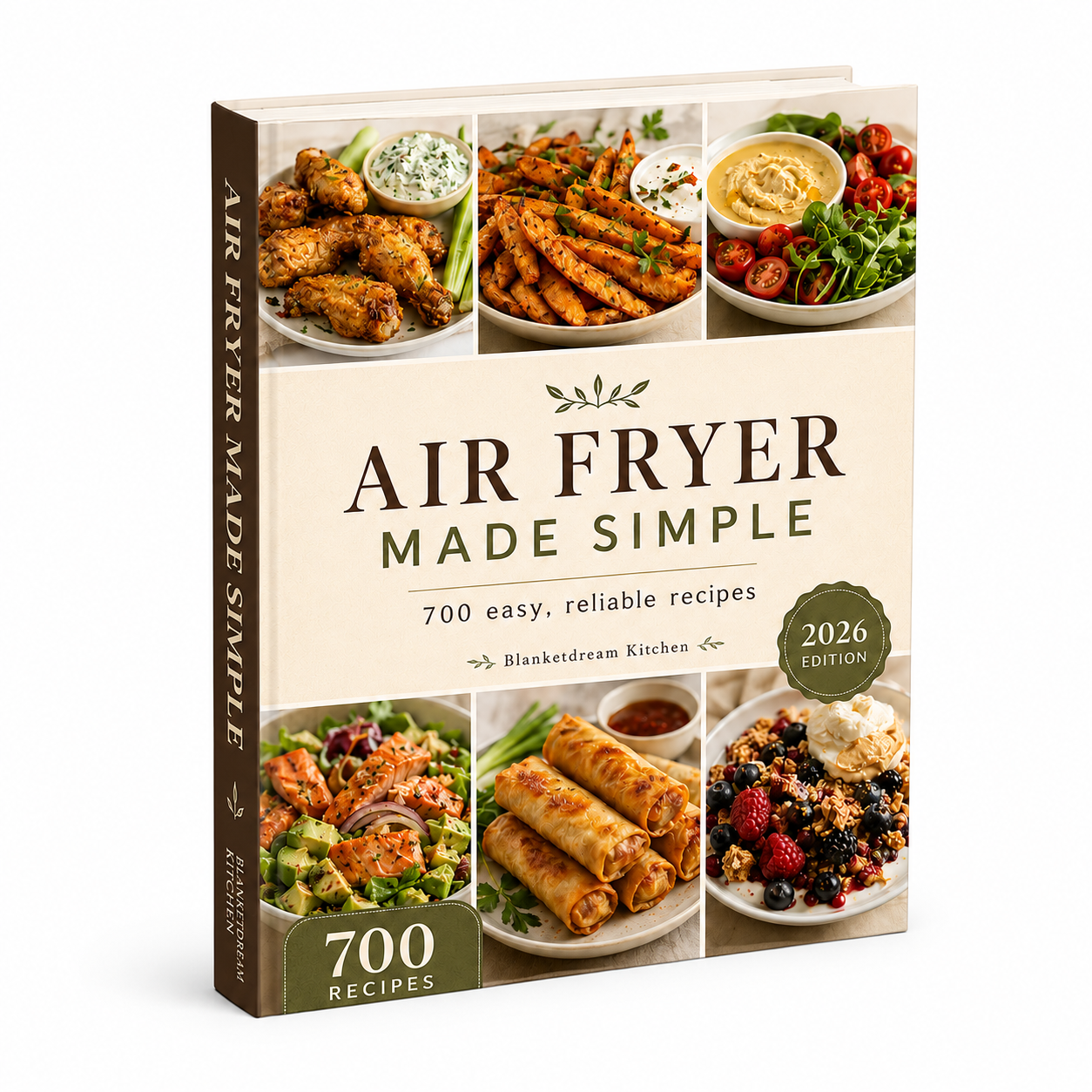 Air Fryer Fix: 700 Easy & Reliable Recipes