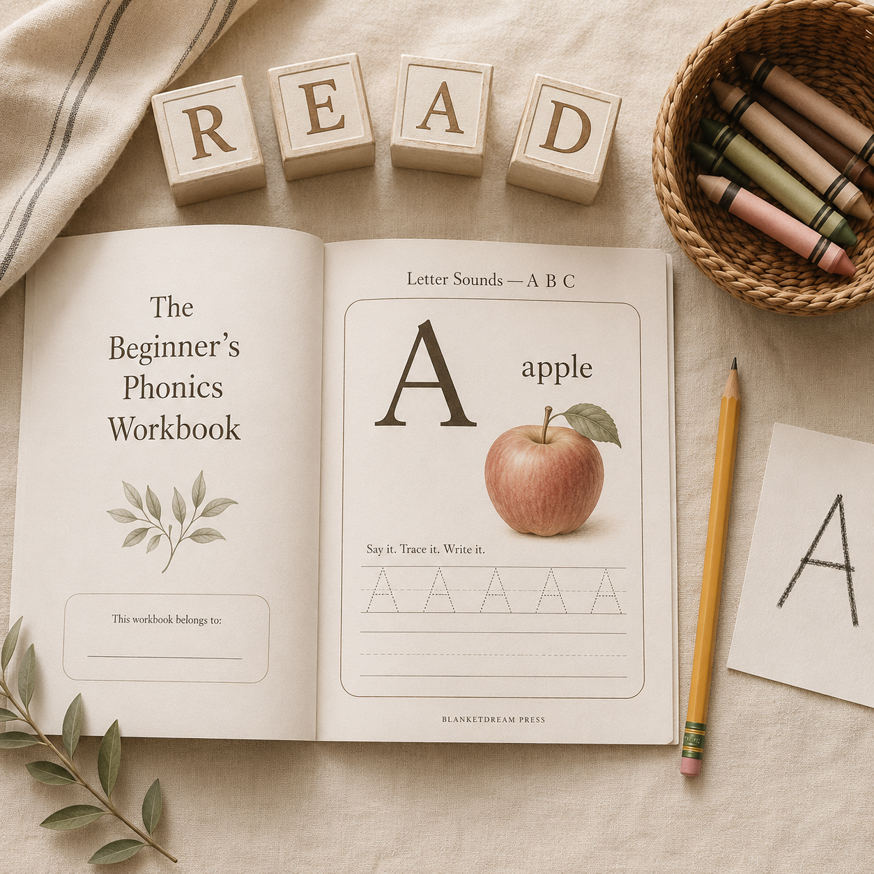 The Beginner's Phonics Workbook (Ages 4–8)