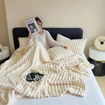 White Fluffy Blanket