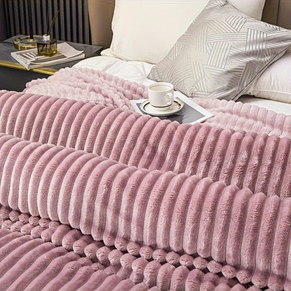 Pink Fluffy Blanket