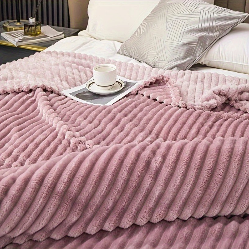 Pink Fluffy Blanket