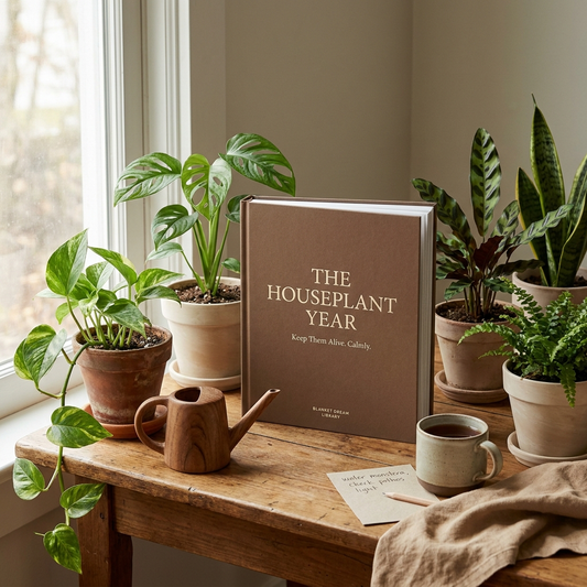 Cover — The Houseplant Year — Blanket Dream Library