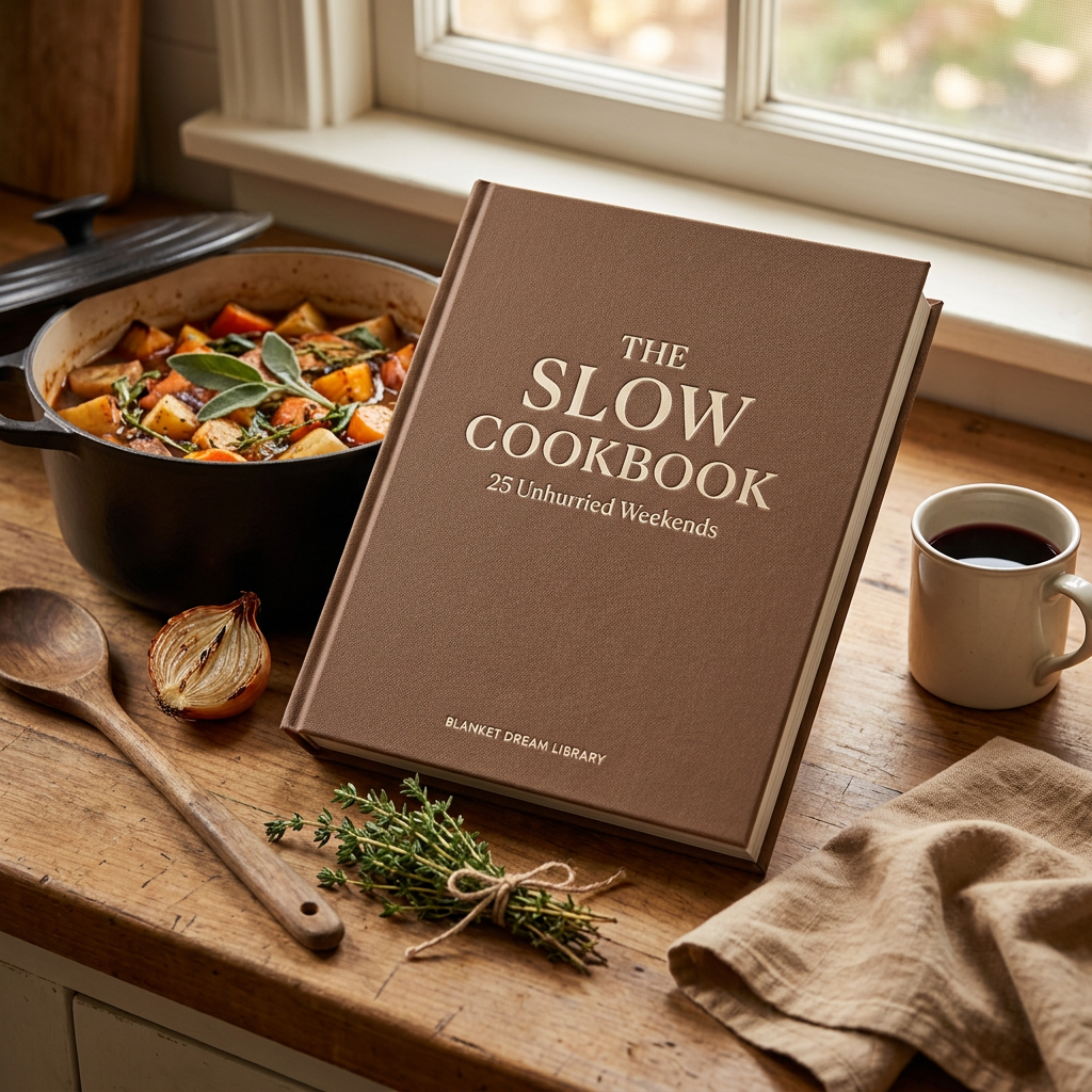 Cover — The Slow Cookbook — Blanket Dream Library