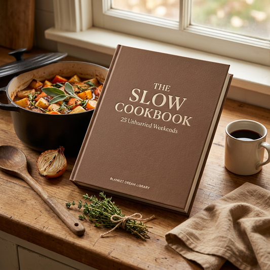 Cover — The Slow Cookbook — Blanket Dream Library