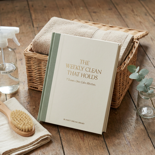 Cover — The Weekly Clean That Holds — Blanket Dream Library