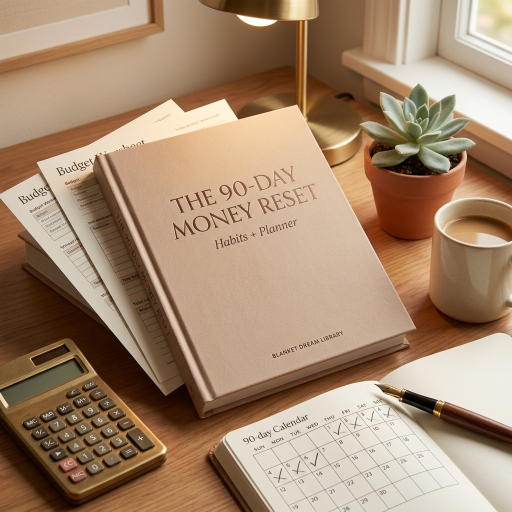 Cover — The 90-Day Money Reset — Blanket Dream Library