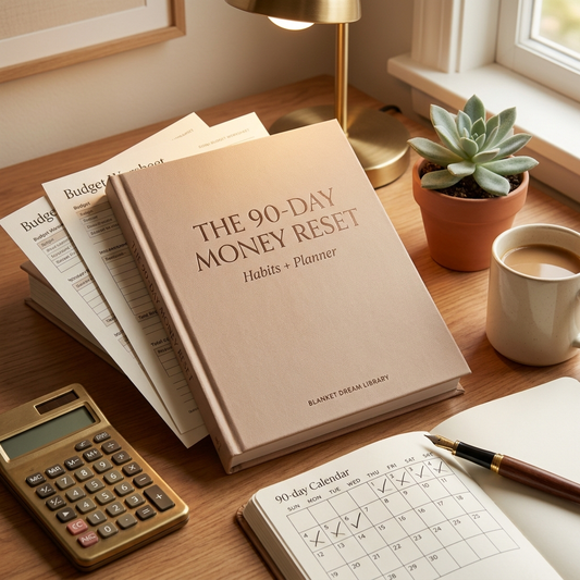 Cover — The 90-Day Money Reset — Blanket Dream Library