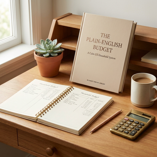 Cover — The Plain-English Budget — Blanket Dream Library