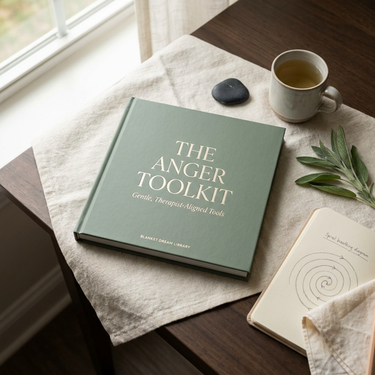 Cover — The Anger Toolkit — Blanket Dream Library