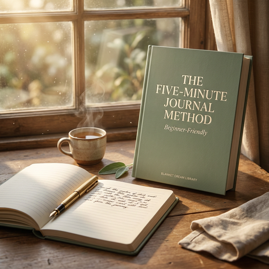 Cover — The Five-Minute Journal Method — Blanket Dream Library
