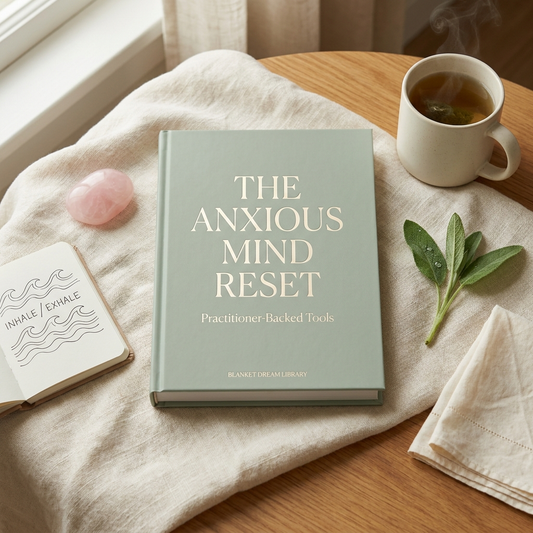 Cover — The Anxious Mind Reset — Blanket Dream Library