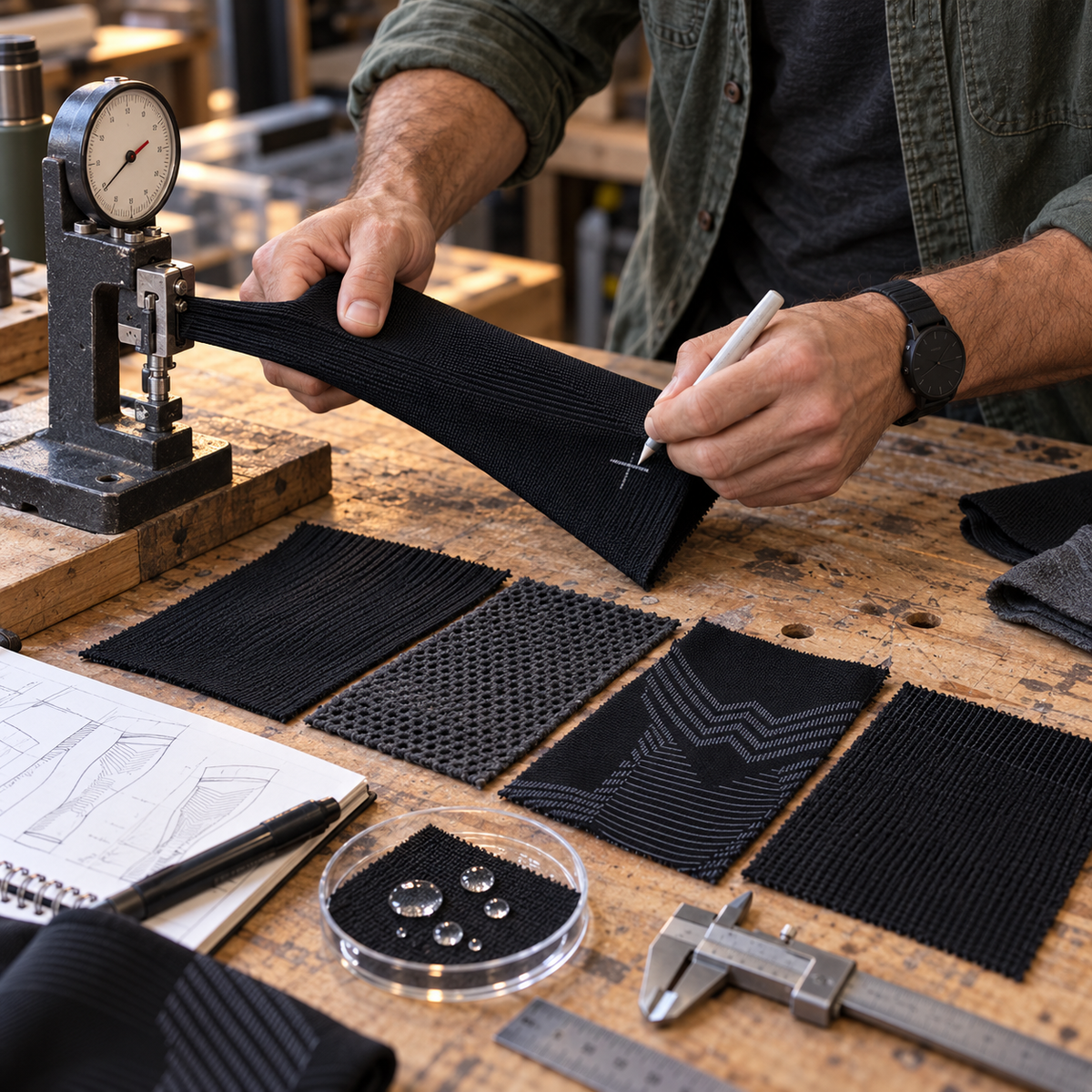 Comparing support, comfort and breathability