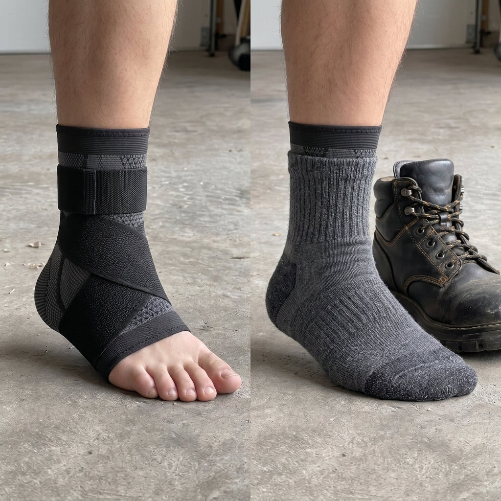 Fits under your sock,