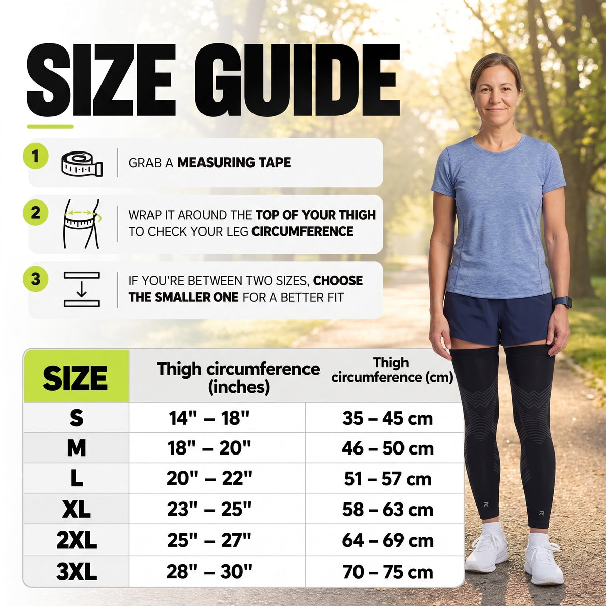 Full-Leg Compression Sleeves