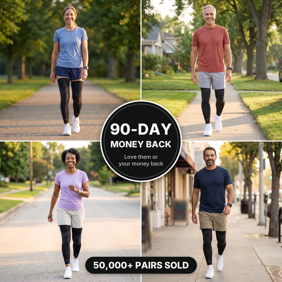 Full-Leg Compression Sleeves