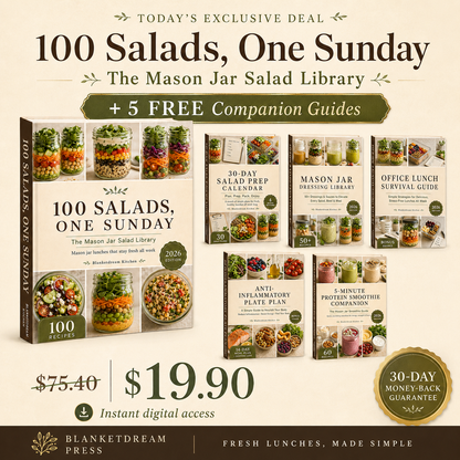 100 Salads, One Sunday: The Mason Jar Salad Library