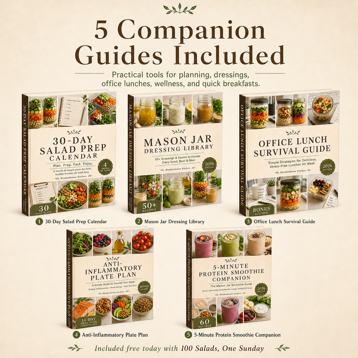100 Salads, One Sunday: The Mason Jar Salad Library