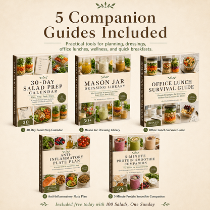 100 Salads, One Sunday: The Mason Jar Salad Library