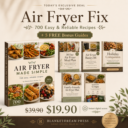 Air Fryer Fix: 700 Easy & Reliable Recipes