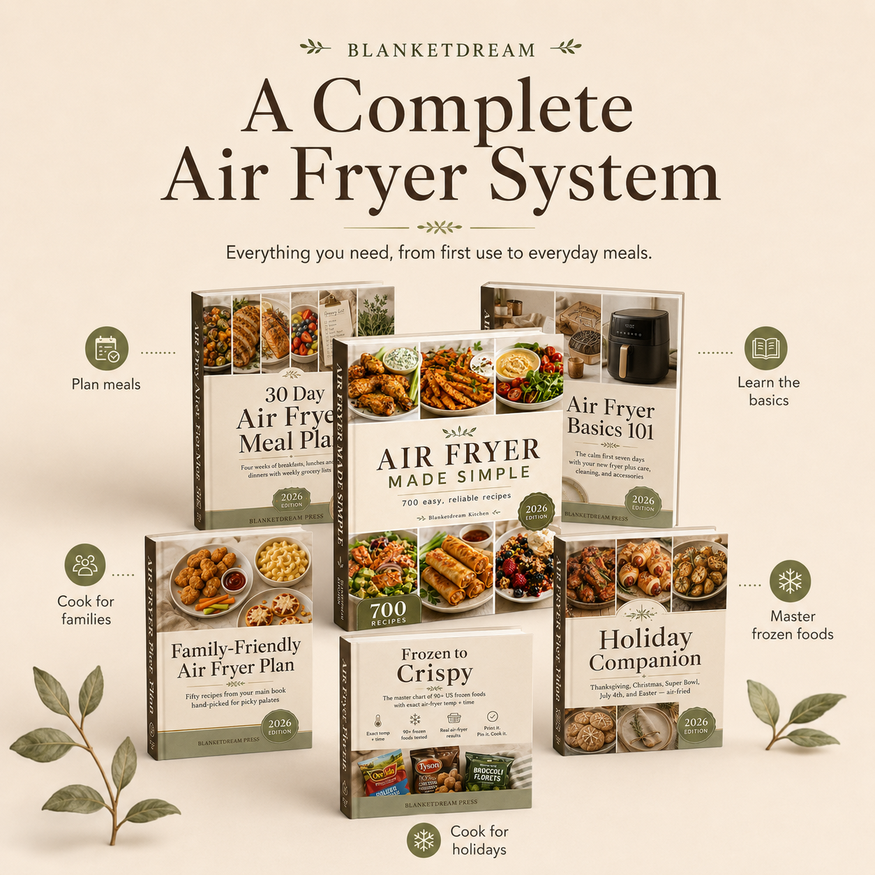 Air Fryer Fix: 700 Easy & Reliable Recipes