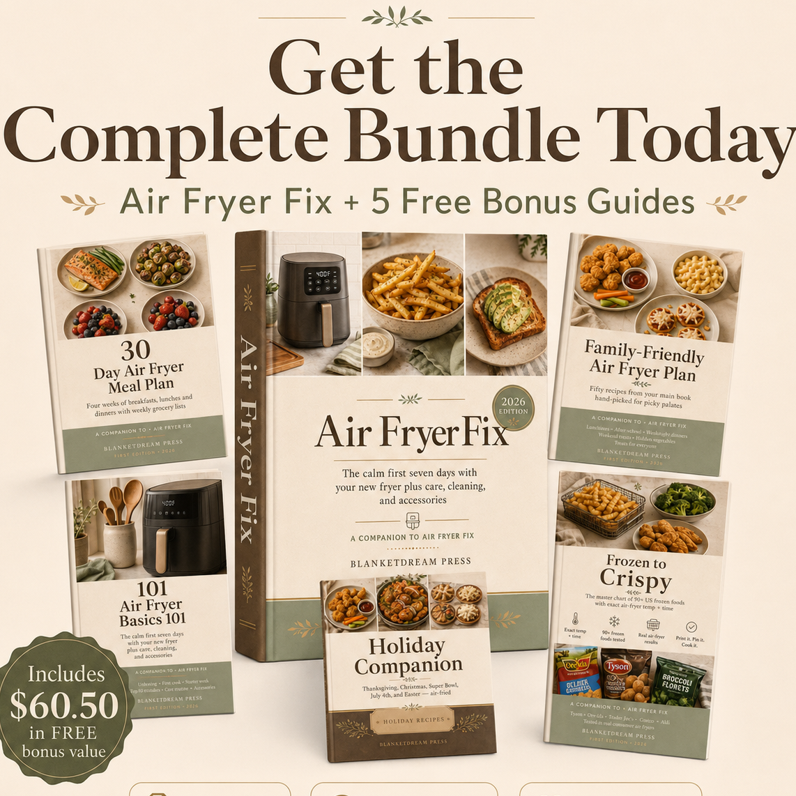 Air Fryer Fix: 700 Easy & Reliable Recipes