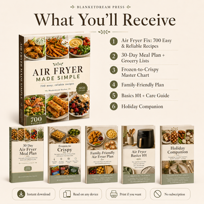 Air Fryer Fix: 700 Easy & Reliable Recipes