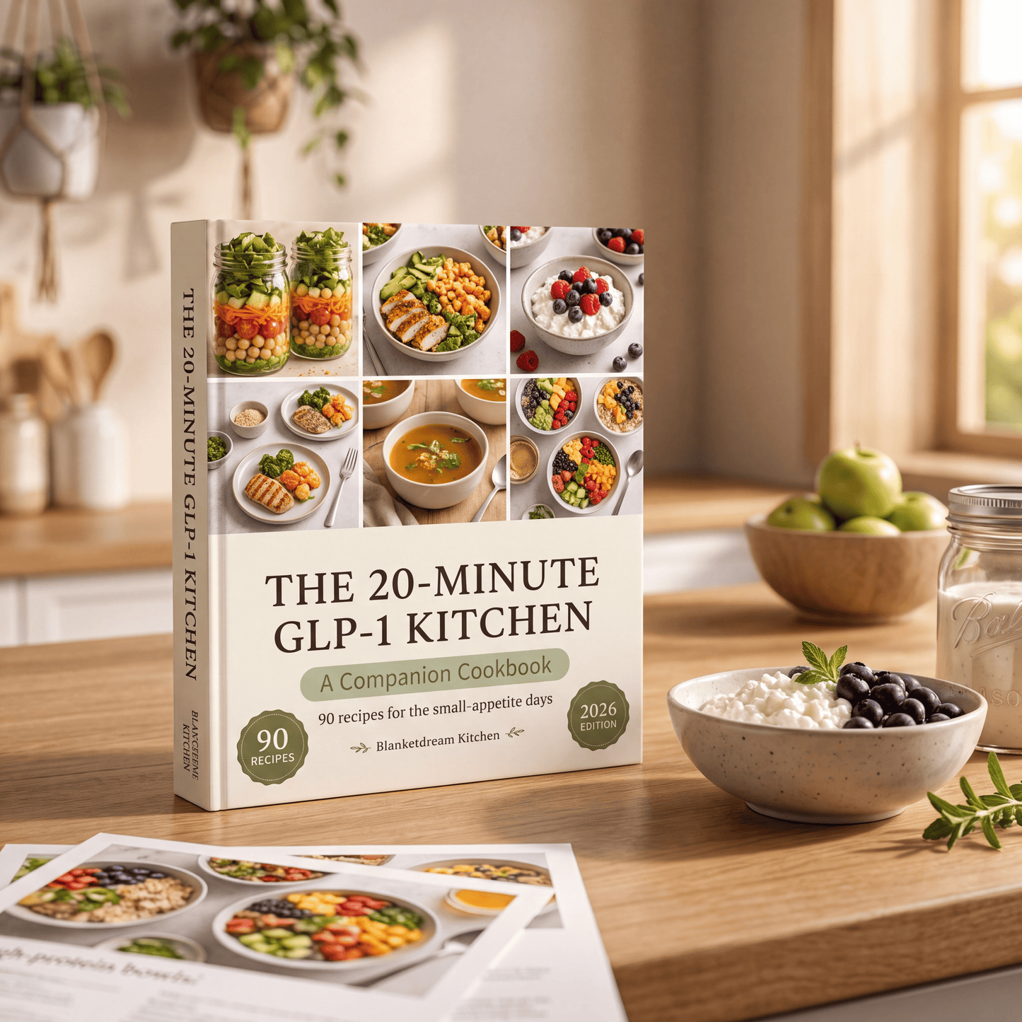 The 20-Minute GLP-1 Kitchen — 90 Recipes for the Small-Appetite Days