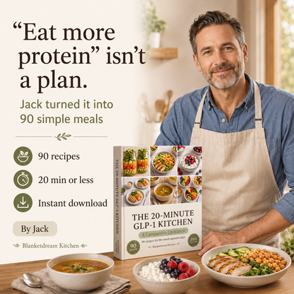 The 20-Minute GLP-1 Kitchen — 90 Recipes for the Small-Appetite Days