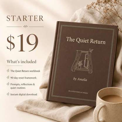 The Quiet Return — A 90-Day Workbook for the Empty Nest Years